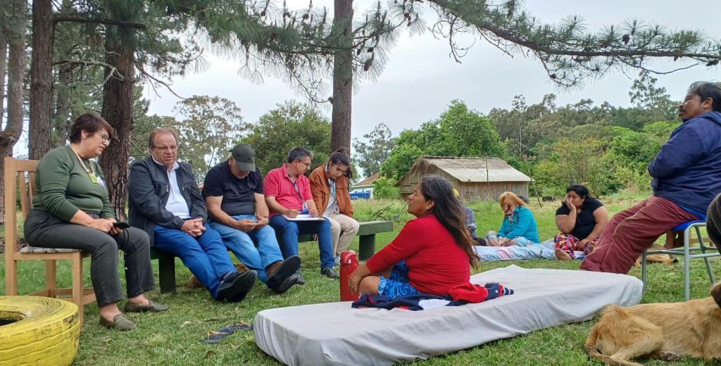 Prefeita participa da primeira entrega do PAA para comunidades indígenas rio-grandinas